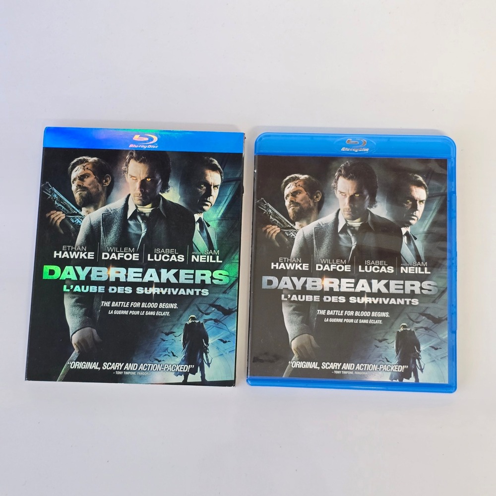 Daybreakers Blu-ray Movie Vampire Sci-Fi Horror Thriller Ethan Hawke Sam Neill